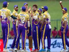 
      
      Jaffna Titans thump Hambantota Bangla Tigers in Lanka T10 Super
      
      