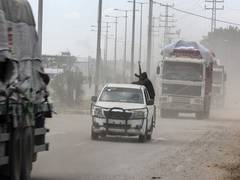 
      
      Israeli airstrikes disrupt Hamas plot to hijack humanitarian 
      
      