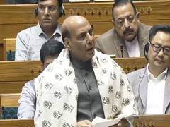 
      
      'Tried to hijack work of Constitution-making': Rajnath Singh l
      
      