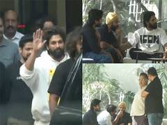 
      
      Tollywood celebs visit Allu Arjun's residence after his release
      
      
