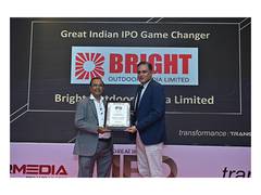 
      
      Bright Outdoor Media Honoured As Great Indian IPO Game Changer
      
      