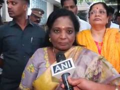 
      
      BJP leader Tamilisai Soundararajan pays tribute to EVKS Elangovan
      
      