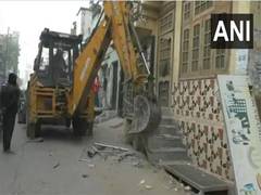 
      
      Anti-encroachment drive underway in Sambhal amid tensions
      
      