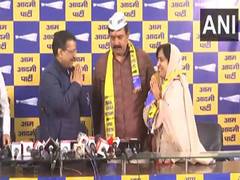 
      
      Delhi: BJP leader Ramesh Pahelwan, his wife join AAP
      
      