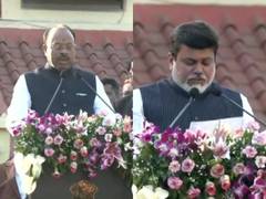 
      
      BJP, Shiv Sena, NCP leaders take oath as ministers
      
      