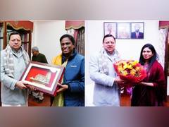 
      
      Raksha Khadse, PT Usha meet CM Pushkar Dhami
      
      
