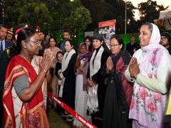 
      
      President Murmu attends ‘At-Home’ reception at Army House
      
      