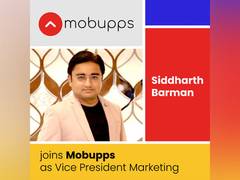 
      
      Mobupps Welcomes Siddharth Barman as Vice President of Marketing
      
      