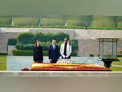 
      
      Moldova's Deputy PM pays tribute to Mahatma Gandhi at Rajghat
      
      