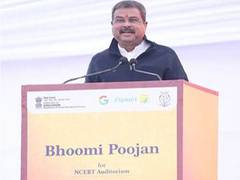 
      
      Dharmendra Pradhan performs bhoomi poojan for NCERT auditorium
      
      