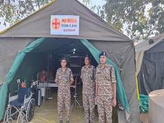 
      
      Medical Camp in Former Naxal Hub
      
      