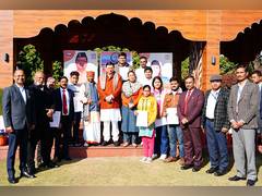 
      
      Uttarakhand CM Dhami distributes appointment letters
      
      