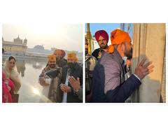 
      
      Sanjay Dutt, Yami Gautam offer prayers at Golden Temple
      
      