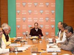 
      
      JP Nadda chairs General Secretary meeting to discuss Delhi polls
      
      