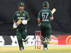 
      
      1st ODI: Ayub, Salman come forth as heroes, lift Pakistan to win
      
      