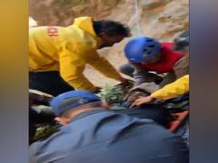 
      
      Rescue operation conducted to save Sri Lankan national in Manali
      
      