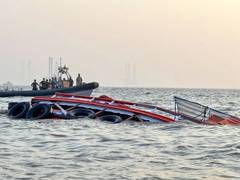 
      
      Mumbai boat accident: 13 people dead, 101 rescued
      
      