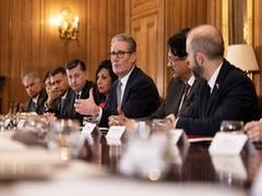 
      
      UK Prime Minister hosts Indian business leaders at Downing Street
      
      