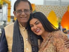 
      
      Sushmita Sen celebrates father’s 80th birthday
      
      