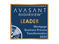 
      
      Firstsource recognized in Avasant's Mortgage Business Process 
      
      