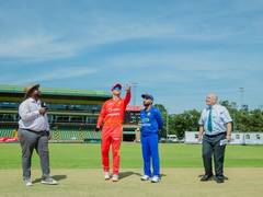 
      
      2nd ODI: ZIM win toss and opt to bowl first against AFG at Harare
      
      