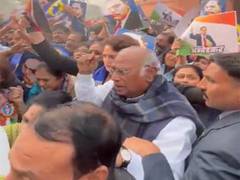 
      
      Kharge writes to Om Birla alleging physical assault by BJP MPs
      
      