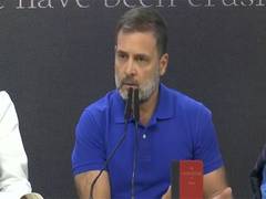 
      
      BJP MPs were standing at gate to stop us: Rahul Gandhi
      
      