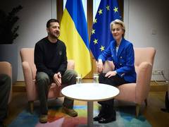
      
      Zelenskyy discusses Ukraine’s EU accession with Ursula Leyen
      
      