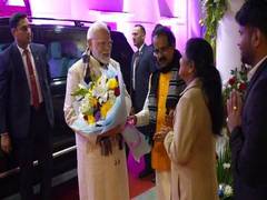 
      
      PM Modi attends Christmas celebration at residence of Union Minis
      
      