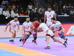 
      
      Pro Kabaddi League: Ruthless UP Yoddhas beat Gujarat Giants
      
      