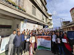 
      
      Congress and KDCC organize massive protest demanding HM Amit Shah
      
      