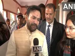 
      
      Union Minister G Kishan Reddy meets two injured BJP MPs at RML Ho
      
      
