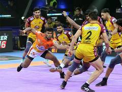 
      
      Pro Kabaddi League: Telugu Titans maintain playoffs hopes
      
      