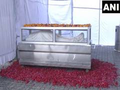 
      
      Om Prakash Chautala's mortal remains taken to  Teja Khera for la
      
      