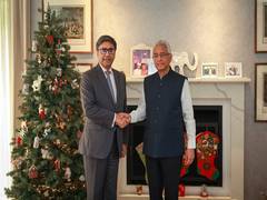 
      
      Foreign Secretary Vikram Misri visits Mauritius
      
      