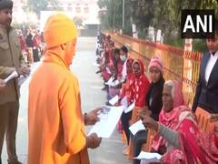 
      
      UP CM Yogi Adityanath holds 'Janta Darshan' in Gorakhpur
      
      