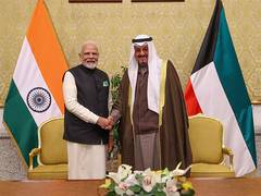 
      
      PM Modi discusses roadmap to strengthen ties with Kuwaiti PM
      
      