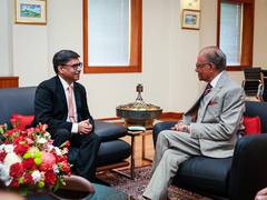 
      
      Foreign Secy reaffirms deepening of India-Mauritius ties during
      
      