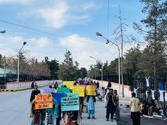 
      
      Balochistan: Medical students protest campus closure, crackdown
      
      