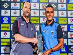 
      
      NorthEast United FC's forward Alaaeddine Ajaraie wins ISL POTM 
      
      