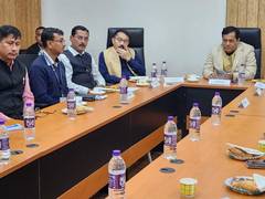 
      
      Union Min Sonowal reviews Dibrugarh Airport's runway expansion
      
      
