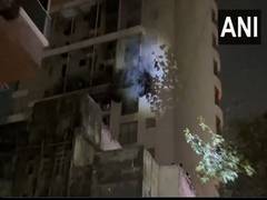 
      
      Fire breaks out in Mumbai apartment
      
      