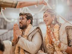 
      
      PV Sindhu shares pictures from her wedding with Venkata Datta Sai
      
      