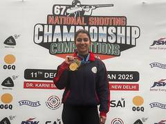 
      
      Ganemat wins back-to-back women’s Skeet national titles
      
      