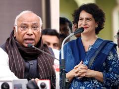 
      
      Priyanka Gandhi, Mallikarjun Kharge extend Christmas greetings
      
      