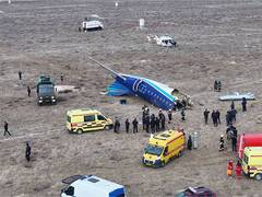 
      
      4 dead as Azerbaijan passenger plane crashes in Kazakhstan
      
      