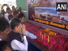 
      
      TN Governor RN Ravi pays tribute to victims of 2004 Tsunami 
      
      