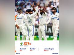 
      
      India fights back on Day 1, Australia at 311/6
      
      