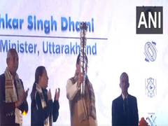 
      
      Pushkar Singh Dhami flags off torch relay for 38th National Games
      
      