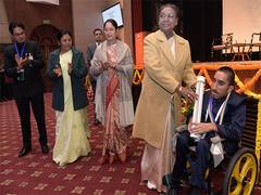 
      
      Specially abled receives Pradhan Mantri Rashtriya Bal Puraskar
      
      